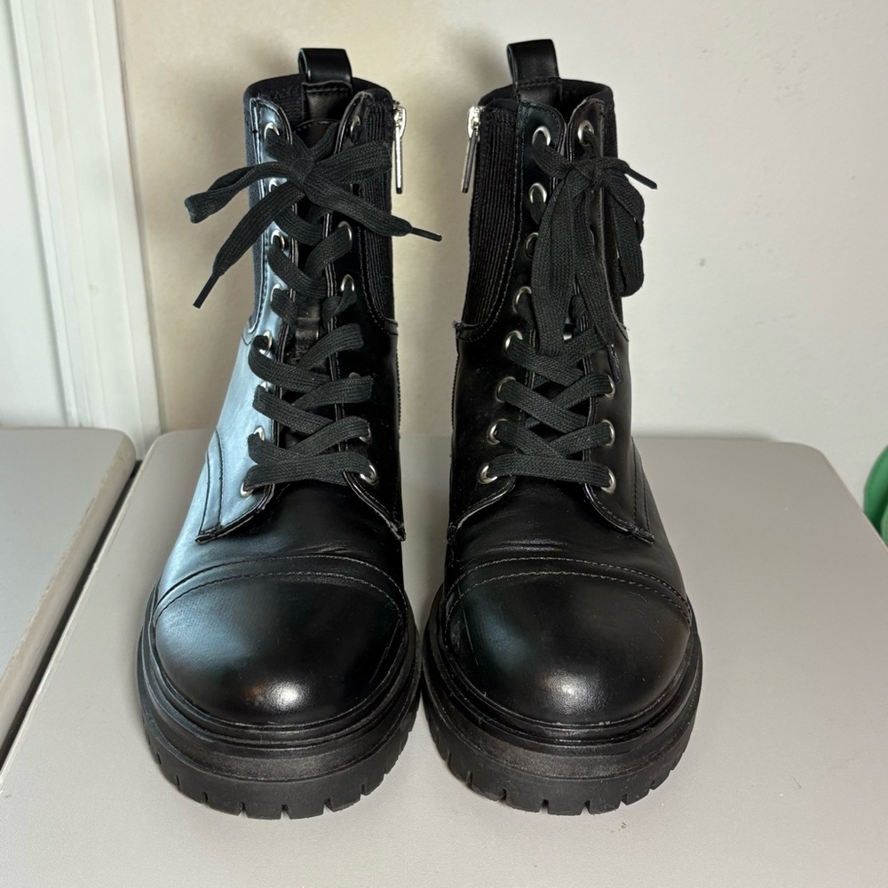 Circus by Sam Edelman Black Combat Boots for Women Size 8 - Picture 4 of 9